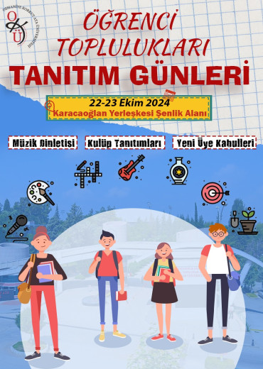 Öğrenci Toplulukları Tanıtım Günleri